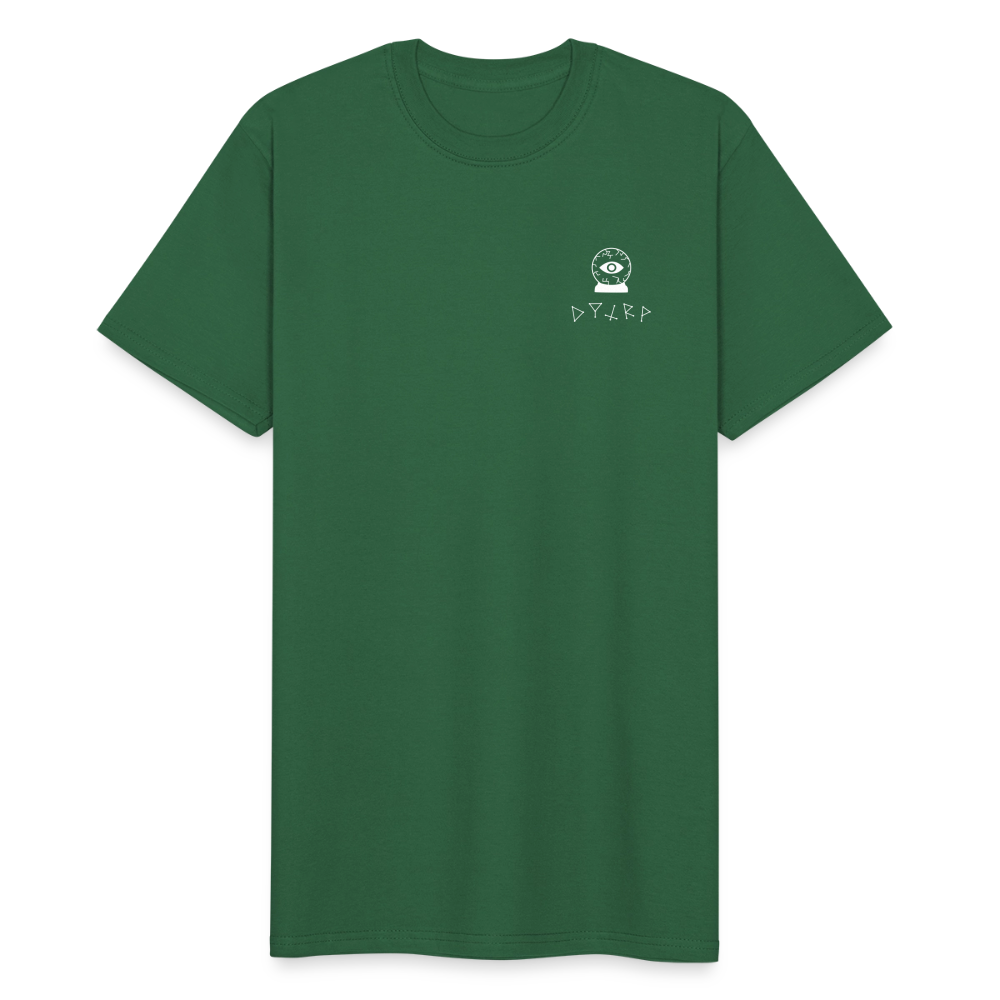 Palm Reader T-shirt - bottle green