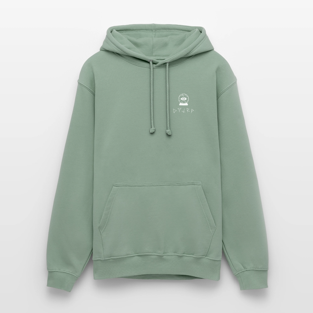 Palm Reader hoodie - steel green