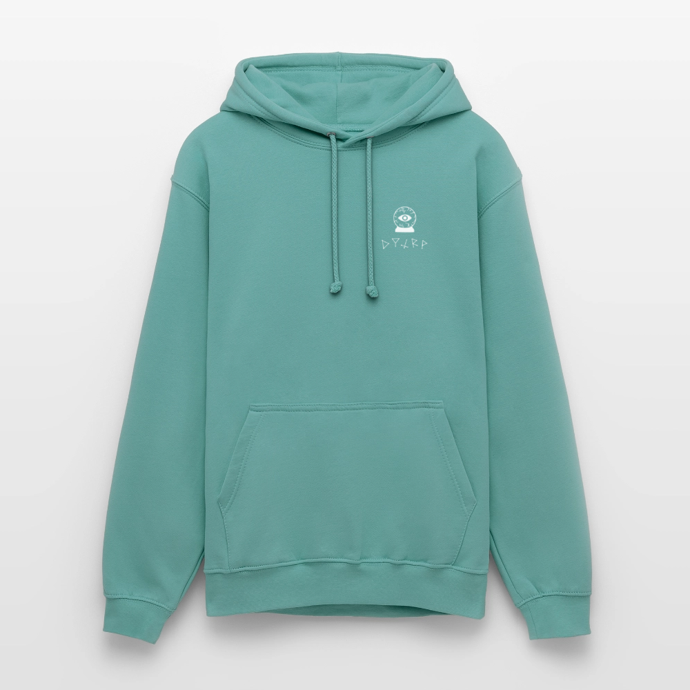 Palm Reader hoodie - pastel turquoise